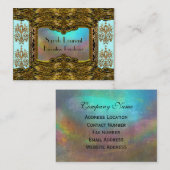 Carte de visite professionnel élégant de Molyneux (Devant / Derrière)