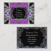 Carte De Visite Professionnel élégant de passion de colline de (Devant / Derrière)