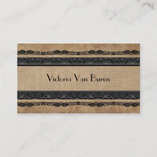 Carte De Visite Professionnel élégant de Peabodee (Devant)