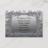 Carte de visite professionnel élégant de Shampton (Dos)