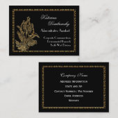 Carte De Visite Professionnel élégant de SpringGem (Devant / Derrière)