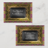 Carte de visite professionnel élégant de Verodart (Devant / Derrière)