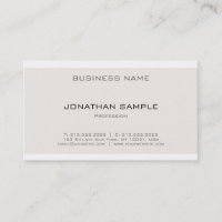 Professionnel Élégant Design simple Moderne Plain