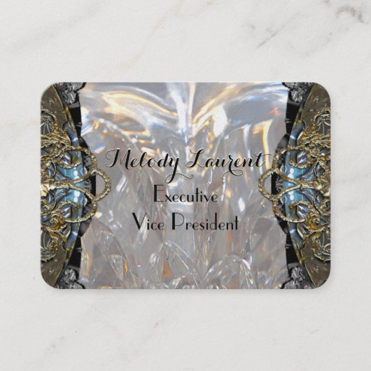 Carte De Visite Professionnel élégant d'Incroyable (Devant)