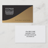 Carte De Visite Professionnel | Élégant | exécutif (Devant / Derrière)
