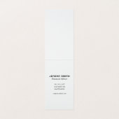 Carte De Visite Professionnel élégant / Lion (Intérieur déplié)