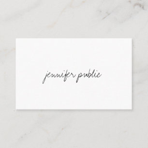 Carte De Visite Professionnel élégant moderne de modèle de