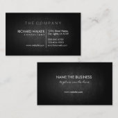 Carte De Visite Professionnel élégant subtil tableau de bord moder (Devant / Derrière)