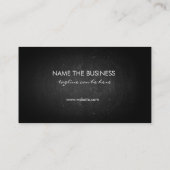Carte De Visite Professionnel élégant subtil tableau de bord moder (Dos)