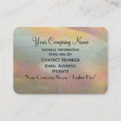 Carte De Visite Professionnel élégant unique d'Elisabeths (Dos)