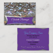 Carte De Visite Professionnel élégant unique frais de Mochino (Devant / Derrière)