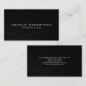 Carte de visite professionnel en bois créatif clai (Devant / Derrière)