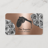 Carte De Visite Professionnel et Chic pour brésilien et cirage cor (Devant)