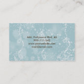 Carte De Visite Professionnel faux glamour moderne élégant plaine  (Dos)