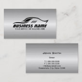 Carte De Visite Professionnel frais des véhicules à moteur en (Devant / Derrière)