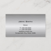 Carte De Visite Professionnel frais des véhicules à moteur en (Dos)