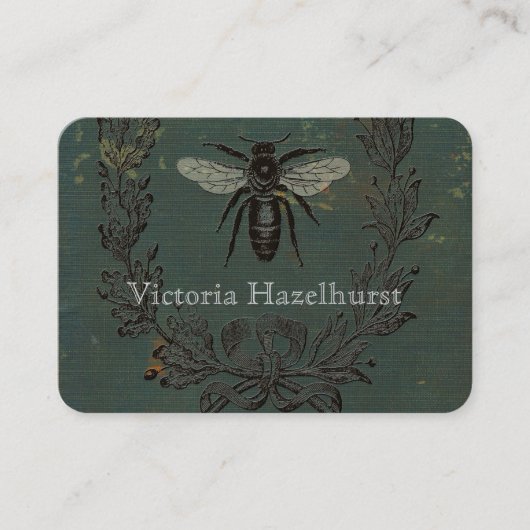 Carte De Visite Professionnel français de no. 6 d'abeille (Devant)