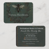 Carte De Visite Professionnel français de no. 6 d'abeille (Devant / Derrière)