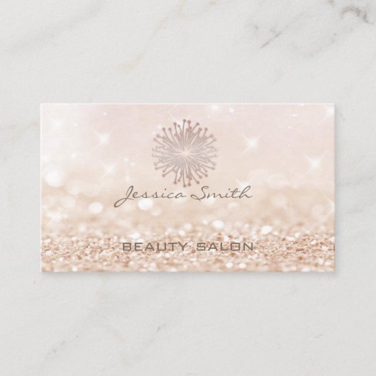 Carte De Visite Professionnel glamour moderne élégant livre (Devant)