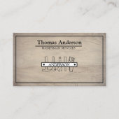 Carte De Visite Professionnel Handyman Réparation à domicile Busin (Devant)