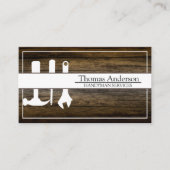 Carte De Visite Professionnel Handyman Réparation à domicile Busin (Devant)