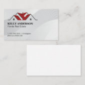 Carte De Visite Professionnel immobilier | Résidents (Devant / Derrière)