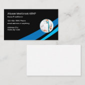 Carte De Visite Professionnel infirmier Médicale (Devant / Derrière)