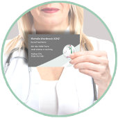 Carte De Visite Professionnel-infirmier Médicale