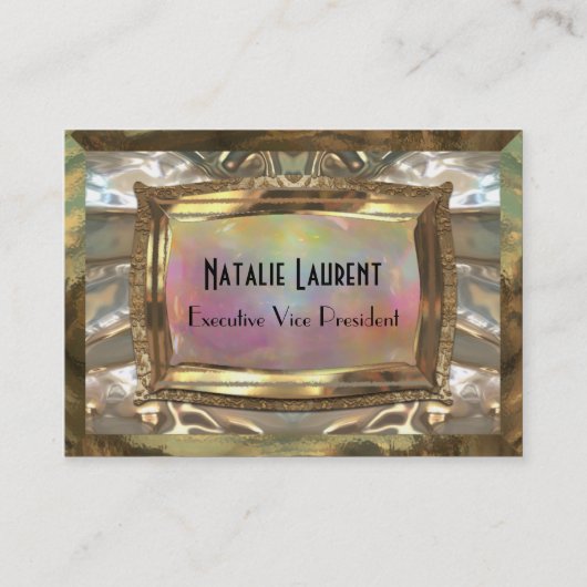 Carte De Visite Professionnel juste d'Ella de vanité 3,5" x 2,5" (Devant)