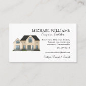 Carte De Visite Professionnel Maison Services d'aidants profession (Devant)