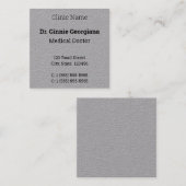 Carte de visite professionnel Médicale et respectu (Devant / Derrière)