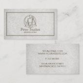 Carte de visite professionnel minimaliste (Devant / Derrière)