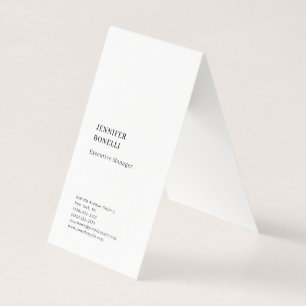 Carte De Visite Professionnel minimaliste moderne tendance