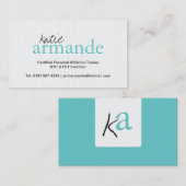 Carte de visite professionnel moderne (Devant / Derrière)