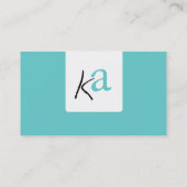 Carte de visite professionnel moderne (Dos)