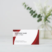 Carte De Visite Professionnel moderne (Debout devant)