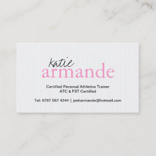 Carte de visite professionnel moderne