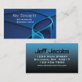 Carte De Visite Professionnel moderne (Devant / Derrière)