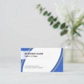 Carte De Visite Professionnel moderne (Debout devant)