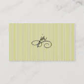 Carte de visite professionnel moderne (Dos)
