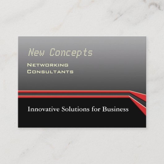 Carte De Visite Professionnel moderne (Devant)