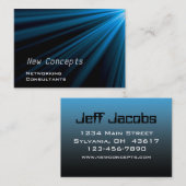 Carte De Visite Professionnel moderne (Devant / Derrière)