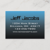 Carte De Visite Professionnel moderne (Dos)