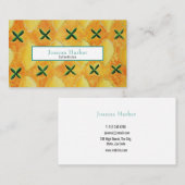 Carte De Visite Professionnel moderne (Devant / Derrière)