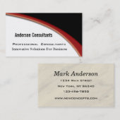 Carte De Visite Professionnel moderne (Devant / Derrière)