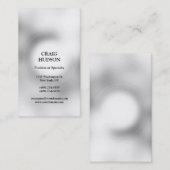 Carte de visite professionnel moderne (Devant / Derrière)