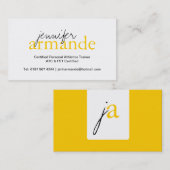 Carte de visite professionnel moderne (Devant / Derrière)