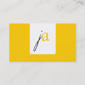 Carte de visite professionnel moderne (Dos)