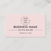 Carte de visite professionnel moderne avec code QR (Devant)