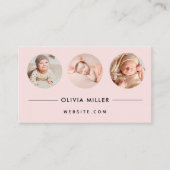 Carte de visite professionnel moderne avec code QR (Devant)